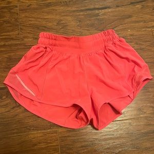 Lululemon low rise shorts